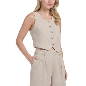 CHRISTIAN LACROIX sand Repe Vest